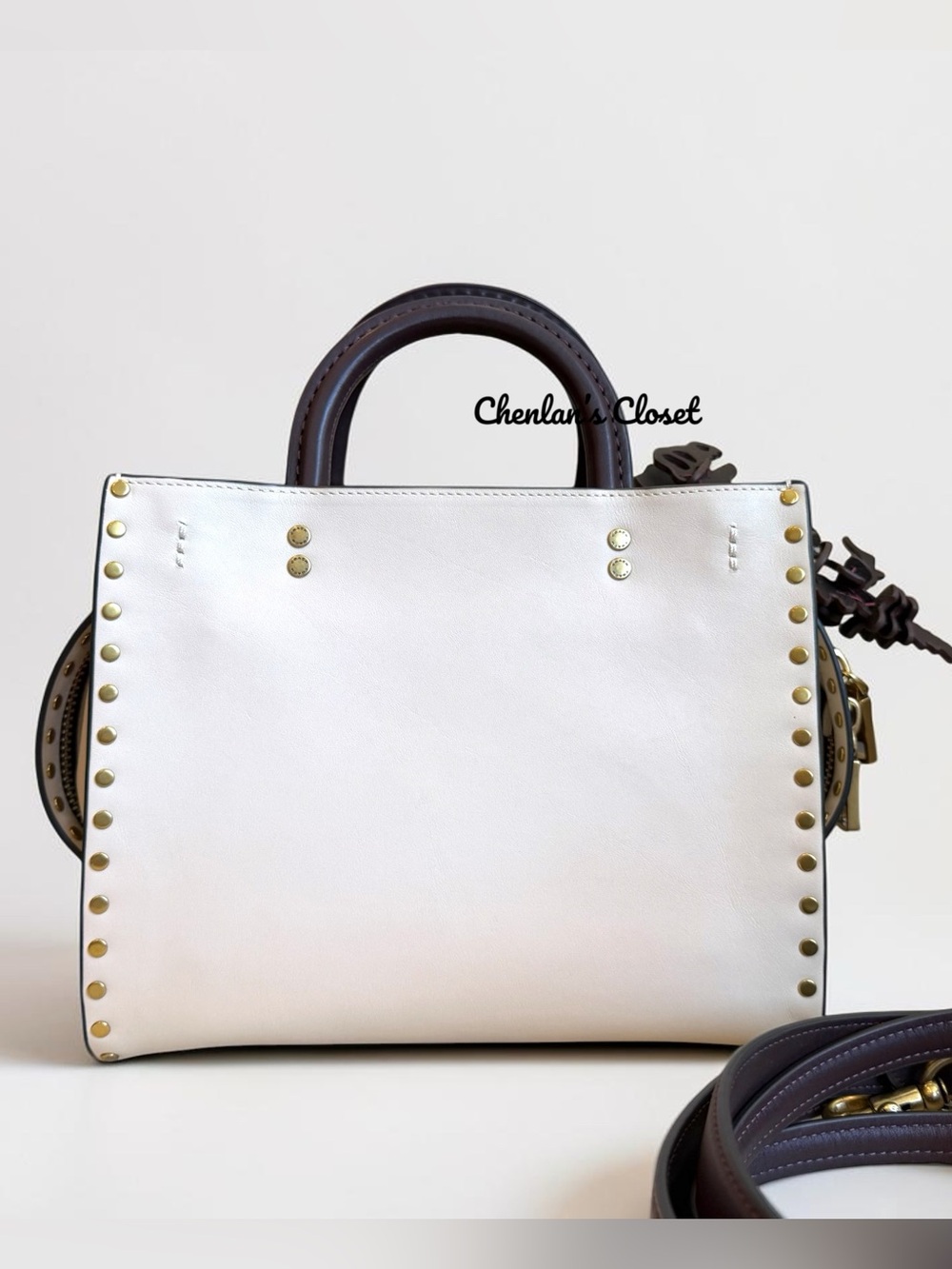 Coach Rogue 25 Studded and Dinosaur Charm Set - Picture 9 of 15